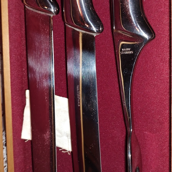 Japanese Carving Set with Wood Case - Picture 3 of 5